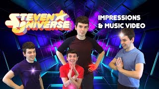 Steven Universe Theme Song Cover  w Impressions [upl. by Sidhu]