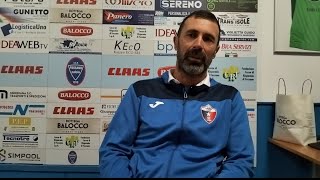 Serie D Fossano  Vado ligure 12 Intervista a Marcello Cottafava tecnico del Vado ligure [upl. by Nylorac]