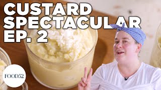 Custard Spectacular Part 2 Pudding TwoWays Salty amp Sweet  Bake it Up a Notch with Erin McDowell [upl. by Llehsem]