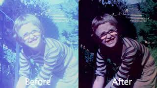 Overexposed film  CinePost restoration [upl. by Idonna]