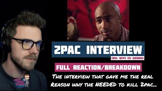 2Pac amp Ed Gordon FULL INTERVIEW  NOW I KNOW THE REAL REASON THEY REMOVED 2PAC  UK REACTION [upl. by Adon]