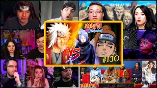 JIraiya Vs Konan amp Pain Shippuden Episode 130quotThe Man Who Became GodquotREACTION MASHUP ナルト 疾風伝 海外の反応 [upl. by Dray]