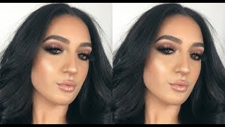 NEW ABH Soft Glam Palette Tutorial  Sofie Bella [upl. by Darej]