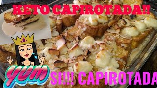 CAPIROTADA KETO CETOGENICA RECETAS CETOGÉNICA KETO MEXICANAS BAJO EN CARBOHIDRATOS ESPAÑOL [upl. by Skipper]