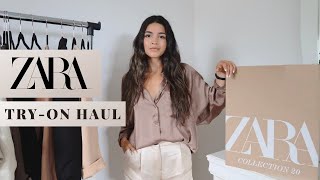 ZARA TRYON HAUL  NEW IN  Samantha Guerrero [upl. by Chadabe]