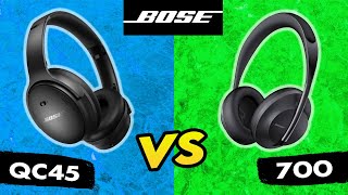 Bose QuietComfort 45 Vs Bose 700  4 Differences Explained [upl. by Adriena]