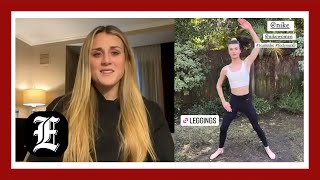 Riley Gaines says Nike and Tampax are degrading women by sponsoring transgender Dylan Mulvaney [upl. by Yadahs]