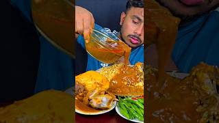 basmati rice eating mukbang reelsvideo shortvideo food eating reels short eatingasmr [upl. by Anallise]