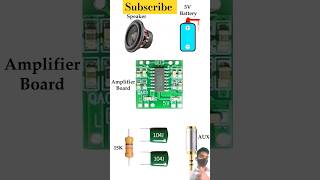 Amplifier Circuit  Bass Booster circuit✅😂shortvideo shortfeed shortsvideo shorts trending [upl. by Aicatsanna]