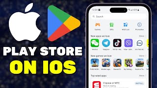 How To Download Google Play Store Apps on your iOS Device  Play Store on iPhoneiPad 2024 [upl. by Mulvihill484]