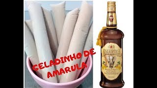 GELADINHO DE AMARULA  ALCOÓLICO [upl. by Nylirac]