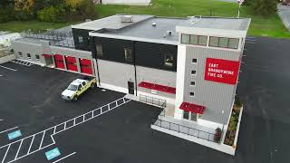 East Brandywine Fire Company Brand New Firehouse Drone Footage [upl. by Wolgast659]