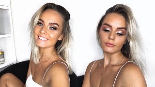 ACHIEVABLE Valentines Day look  Makeup Tutorial  Sayla Dean [upl. by Redmer]