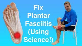 Fix Plantar FasciitisHeel Pain USING SCIENCE [upl. by Lucia]