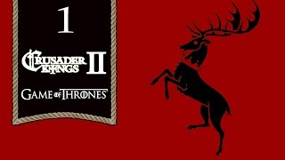 Joffrey Baratheon  Crusader Kings 2 Lets Play  1 AGOT MOD v112 [upl. by Kuska]