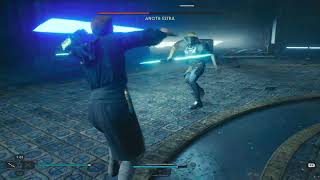 Star Wars Jedi Survivor  Anoth Estra Boss Fight [upl. by Aicilat962]