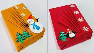 Christmas themed gift wrapping  Gift wrapping ideas  DG Handmade [upl. by Eibber]