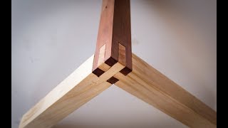 Ensamble De Madera  Triple Wood Joint [upl. by Xavler]