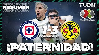 Resumen y goles  Cruz Azul 13 América  CL2023 Liga Mx  J15  TUDN [upl. by Wash]