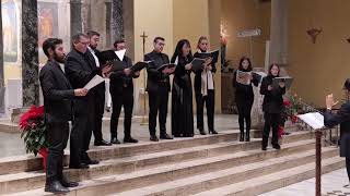 F Mendelssohn  Hark The Herald Angels sing  Cor ad Cor Vocal Ensemble [upl. by Piegari]