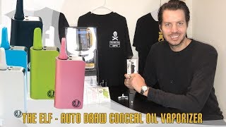 Elf Kit Vaporizer Best Unit for prefilled 510 Cartridges by HoneyStick how to oil Inhale amp Vape [upl. by Mirella]