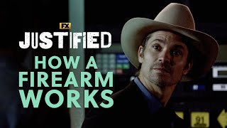 Raylan Explains How Firearms Work  Scene  Justified  FX [upl. by Ruiz895]