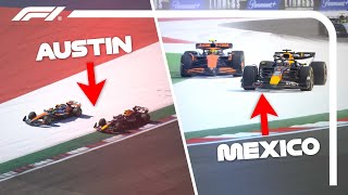 Verstappen vs Norris Got Spicy In Austin and Mexico City [upl. by Einehpets800]