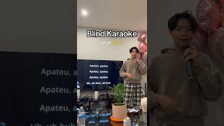 He thought it was Taylor Swift’s Shake It Off during blind karaoke 😂 shorts taylorswift karaoke [upl. by Airlie]