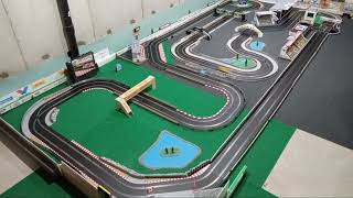 Race Against Pace Car On Scalextric Slot Car Track [upl. by Margaret]