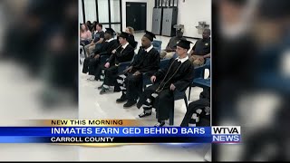 Inmates earn GED at Carroll County Correctional Facility [upl. by Chelsae135]