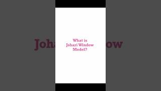 The Johari Window Model Explained for students johariwindow johariwindowmodel students learn [upl. by Aral]