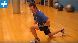 Physio Lunge for VMO  Glute Activation in Knee Rehab  Feat Tim Keeley  No1  Physio REHAB [upl. by Llehcam]