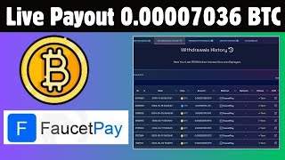 Free BTC  claim free crypto  Live payout 000007036 BTC  Faucetpay withdraw instant crypto btc [upl. by Vena271]