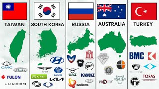 All Car Brands by Countries pt2 [upl. by Eesyak]