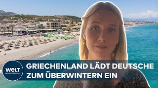 Überwintern in Griechenland „Guter Lebensstandard mit deutscher Rente“ [upl. by Orutra]