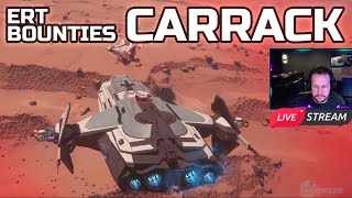 ERT Bounties w Carrack Star Citizen starcitizen carrack [upl. by Kcirderf428]