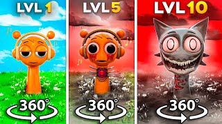 360° VR Incredibox Sprunki 10 STUDIES [upl. by Iemaj939]