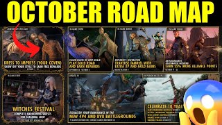 🎃ESO October Road Map  Elder Scrolls Online [upl. by Barna891]