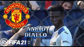 Amad DIALLO FIFA 21  Manchester United [upl. by Amein644]