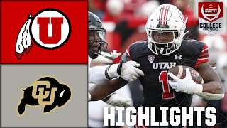 Colorado Buffaloes vs Utah Utes  Full Game Highlights [upl. by Noeht]