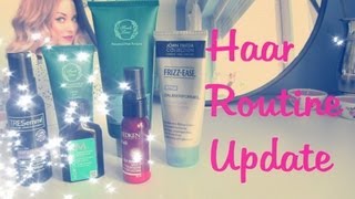 Meine HaarpflegeRoutine Update [upl. by Juana133]