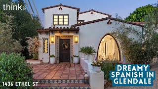 Stunning Spanish Style Home For Sale In Glendale  1436 Ethel St [upl. by Edva]