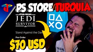 El FIN de los JUEGOS BARATOS en Playstation Store Turquia 🤯 [upl. by Atinihc953]