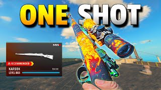 NEW ONE SHOT KAR98K is META in Warzone 3 Best KAR 98 Class Setup [upl. by Rihana]