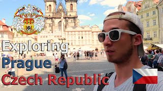 Exploring Prague Vlog part 1 Czech republic Travel Vlog [upl. by Skardol]