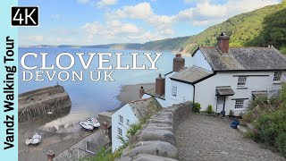 Clovelly Devon UK🇬🇧  An Untouched Fishing Village with an Entrance Fee  Walking Tour [upl. by Doomham]