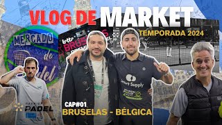 Vlog The Real Padel  Bruselas P2 Premier 2024 ft alexchozas [upl. by Alilak]