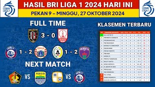 Hasil Liga 1 2024 Hari Ini  Bali United vs Persis  Klasemen Liga 1 2024 Terbaru  Liga 1 Pekan 9 [upl. by Elyod]