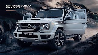 quotUnleashing the 2025 Force Gurkha 5Door The Ultimate OffRoad Family SUVquot [upl. by Ongun]