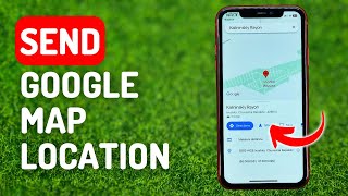 How to Send Google Map Location  Full Guide [upl. by Morlee]